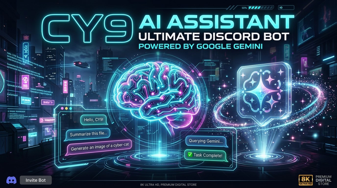 CY9-AI Assistant - Gemini AI Chat & Smart Support Bot