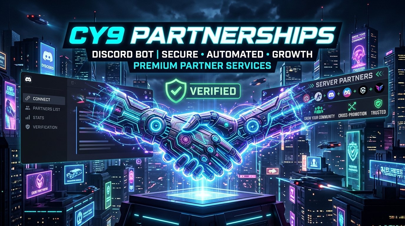 CY9-Partnerships - Automated Affiliate & Partner Bot